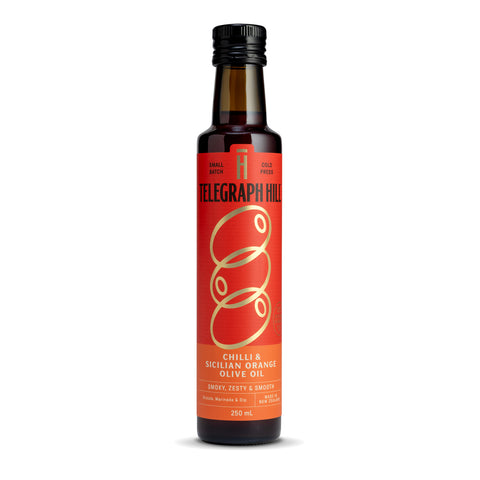 CHILLI & SICILIAN ORANGE OLIVE OIL 250ML