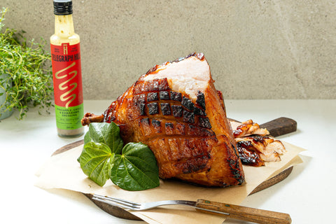 Pineapple, Chilli & Kawakawa Glazed Ham