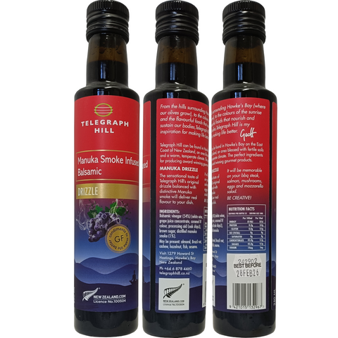 Manuka Smoke Infused Balsamic Drizzle