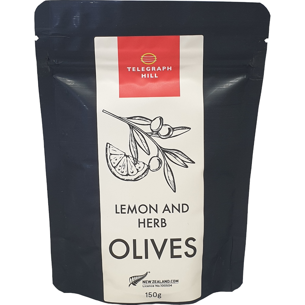 Lemon and Herb Olives 150g