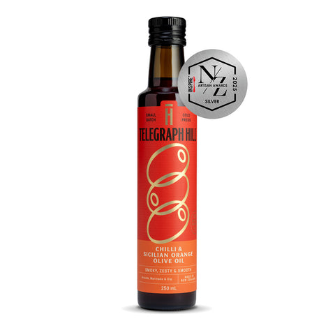 CHILLI & SICILIAN ORANGE OLIVE OIL 250ML
