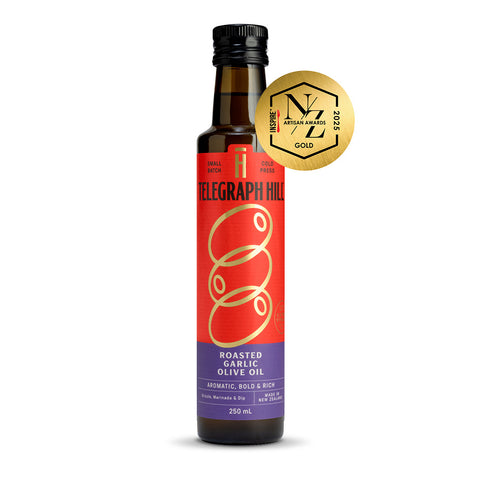 ROASTED GARLIC OLIVE OIL 250ML