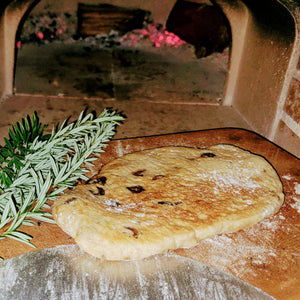 BBQ Orange and Fennel Flat Breads