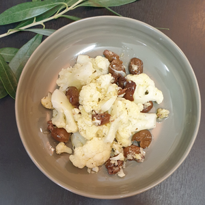 Cauliflower with Olives and Lemon