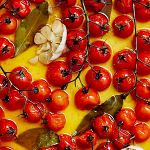 Olive Oil Roasted Cherry Tomatoes