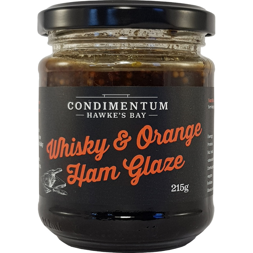 Condimentum Whisky and Orange Ham Glaze 215g Glass Jar